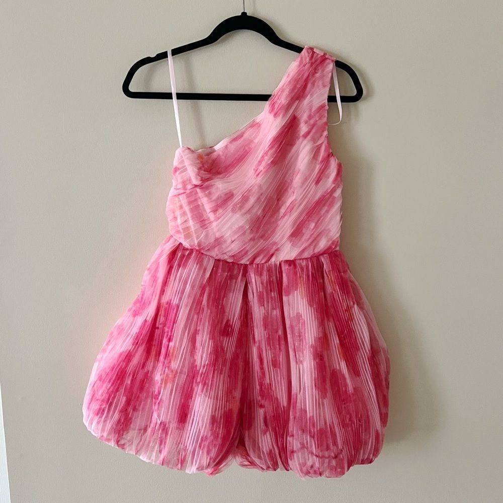 NWT Anthropologie Hutch One-Shoulder Floral Romper - Picture 5 of 7